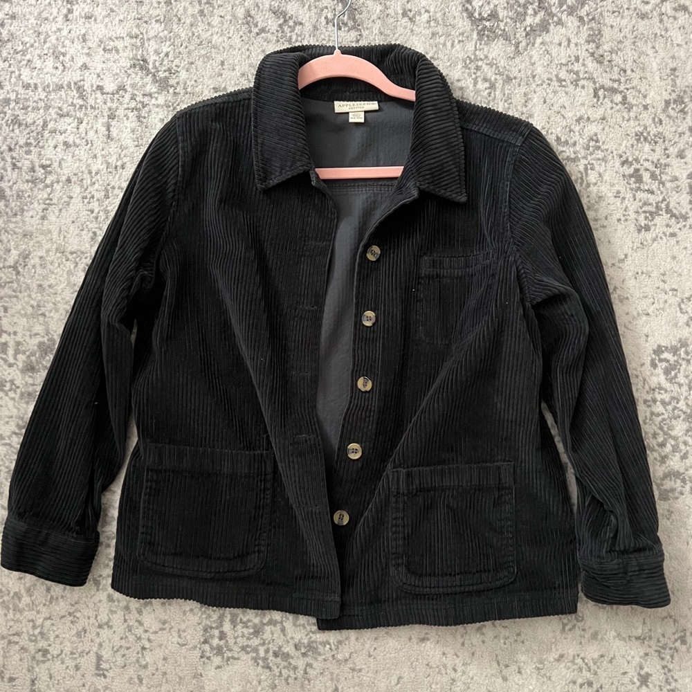 Black corduroy jacket